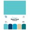 PA Paper Accents Stash Pack Cardstock Pack 8.5" x 11" Ocean, colored cardstock paper for card making, scrapbooking, printing, quilling and crafts, 65lb., 40 pieces